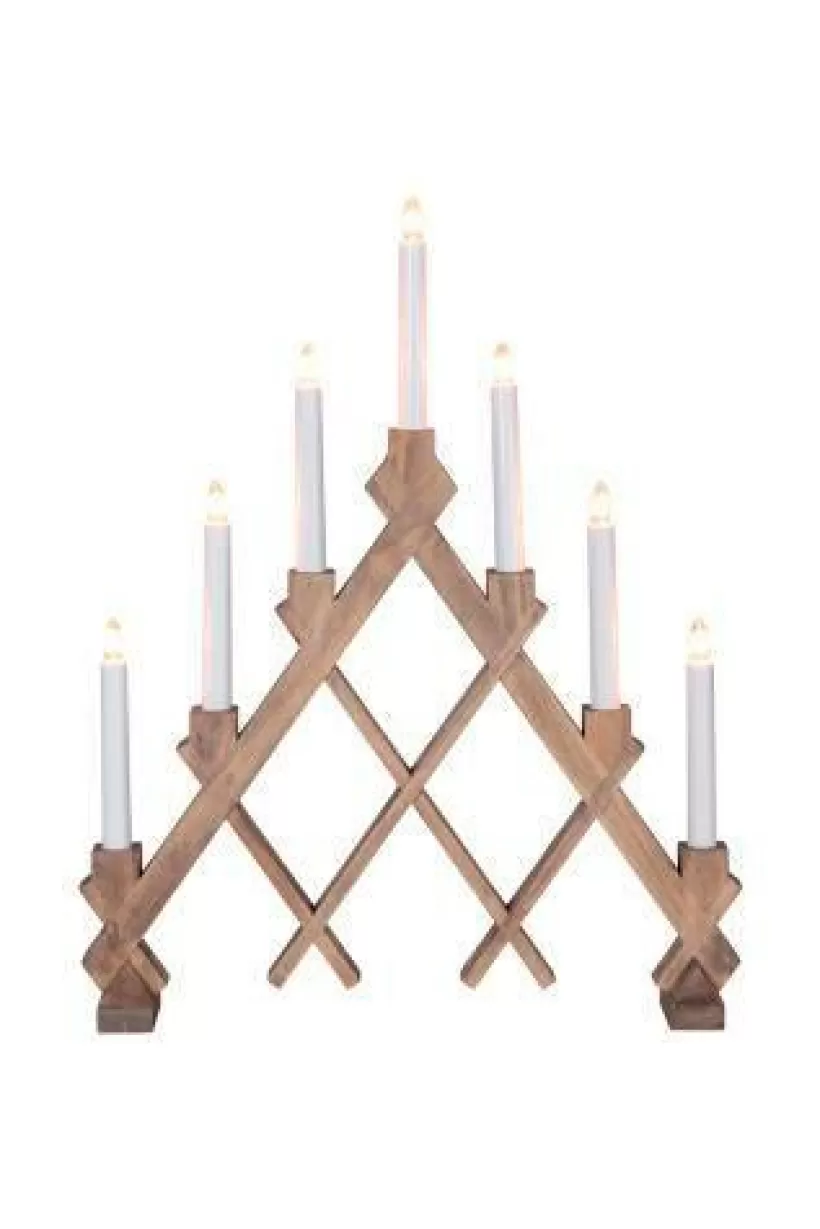 Jotex Julbelysning*Adventsljusstake Rut