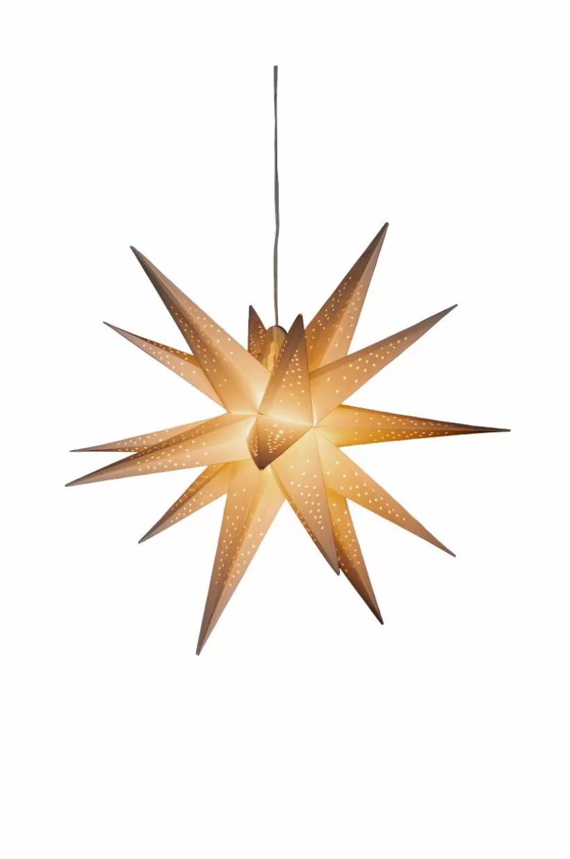 Jotex Julbelysning*3-D Pappersstjärna LED Höjd 60 Cm