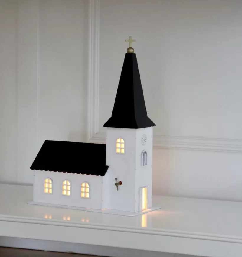 Jotex Julbelysning*Dekoration Kyrka