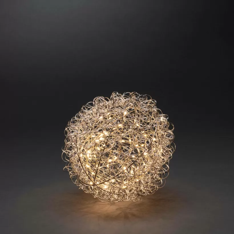 Jotex Julbelysning*Dekorationsboll Av Tråd, 25 Cm