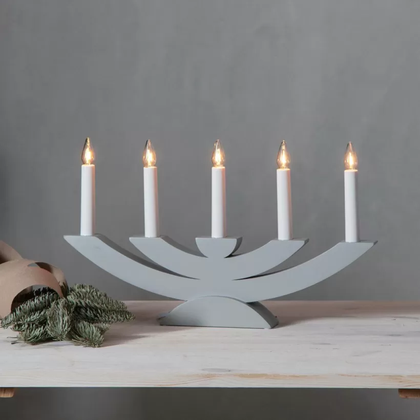 Jotex Julbelysning*Ljusstake Navida 24cm