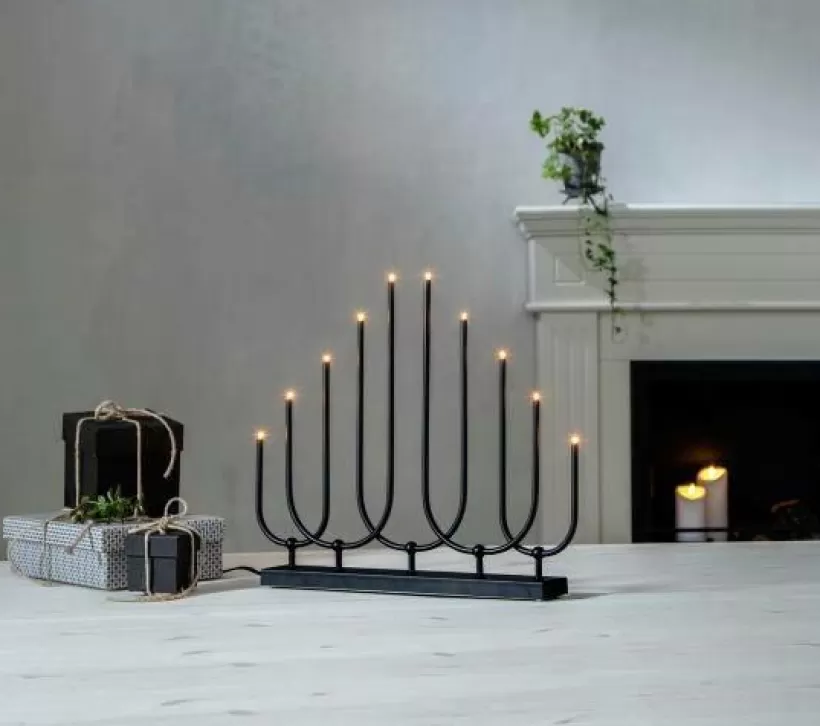 Jotex Julbelysning*Ljusstake Novum Höjd 39 Cm