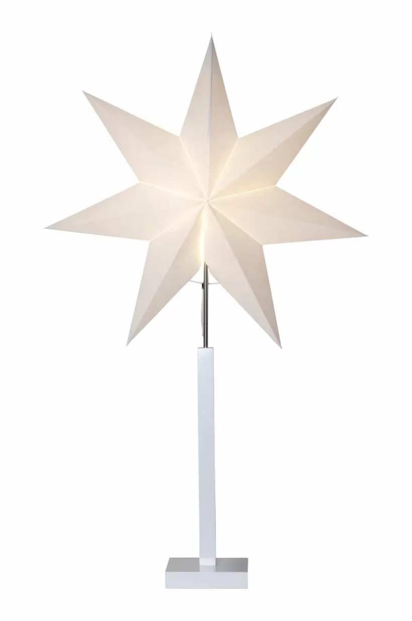 Jotex Julbelysning*Stjärna På Fot Karo 100 Cm