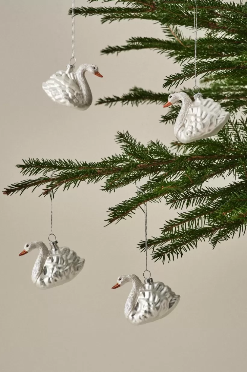 Jotex Juldekoration*SWAN Dekorationshänge 4-pack