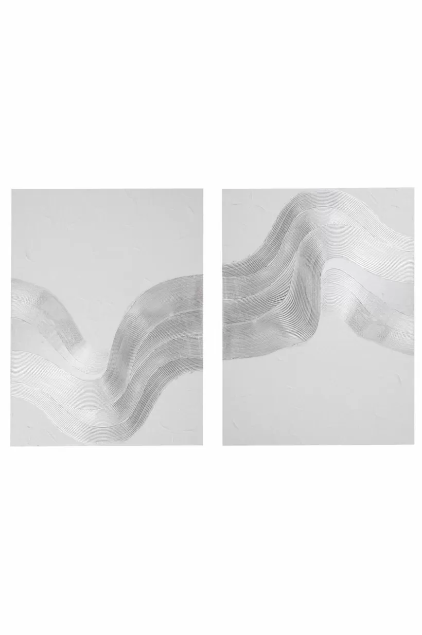 Jotex Posters & Tavlor*SWIRL Canvastavla 2-pack 90x120 Cm