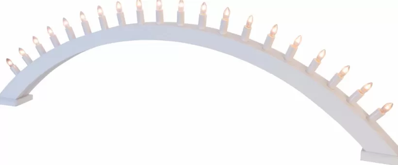 Jotex Julbelysning*Träljusstake